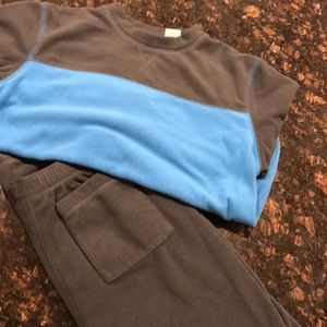 LL Bean brand fleece Pajama set